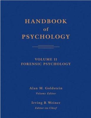 Handbook of Psychology, Forensic Psychology 0471619205 Book Cover