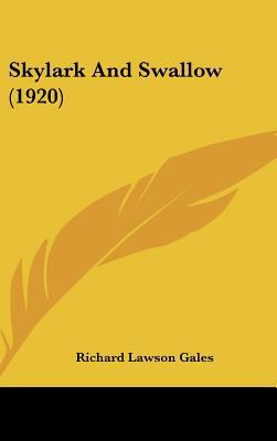 Skylark and Swallow (1920) 1162202289 Book Cover