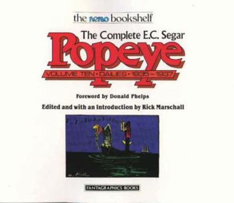 The Complete E. C. Segar Popeye: Dailies: 1935-... 1560970138 Book Cover