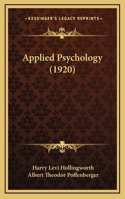 Applied Psychology (1920) 1164782444 Book Cover