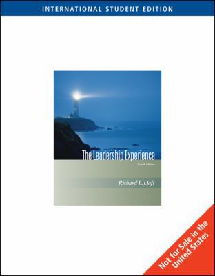The Leadership Experience 0324568312 Book Cover