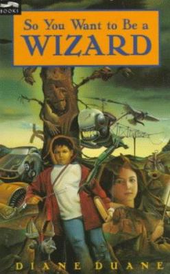 So You Want to Be a Wizard 0152012397 Book Cover