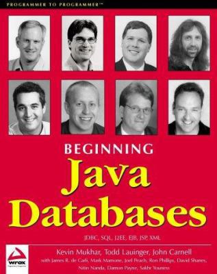 Beginning Java Databases 1861004370 Book Cover