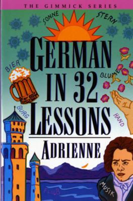 German in 32 Lessons 0393314979 Book Cover