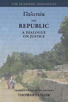 Plato: The Republic: A Dialogue Concerning Justice 1533351619 Book Cover