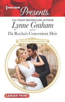 Da Rocha's Convenient Heir [Large Print] 1335504389 Book Cover