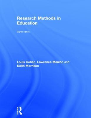 Research Methods in Education 1138209864 Book Cover