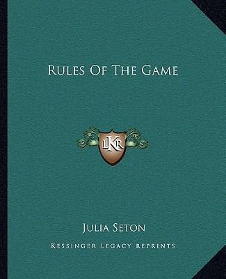 Rules Of The Game 1162840846 Book Cover