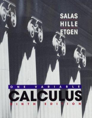 Calculus: One Variable 0471231193 Book Cover