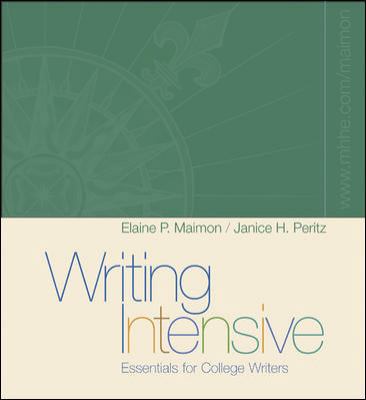 Writing Intensive 0073130931 Book Cover