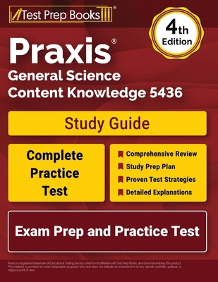 Praxis General Science Content Knowledge 5436 S... 1637757093 Book Cover