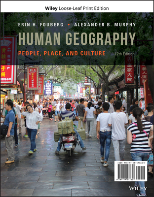 Human Geography: People, Place, and Culture 1119577608 Book Cover