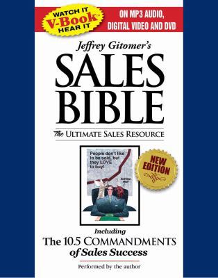 The Sales Bible [With DVD, iPod Ready DVD] 0743573781 Book Cover