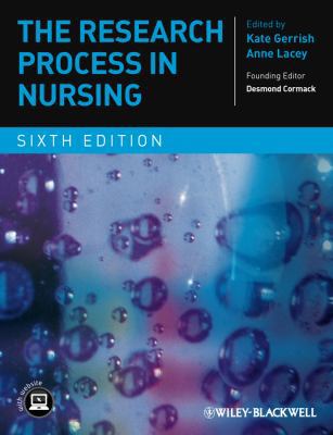The Research Process in Nursing 1405190485 Book Cover