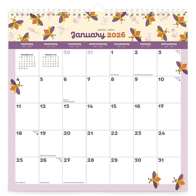 Busy Bees 2026 12 X 12 Inch (Hanging) Monthly S... B0DYLFCK2D Book Cover