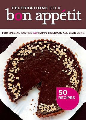 Bon Appetit Celebrations Deck: 50 Recipes for S... 0811868966 Book Cover