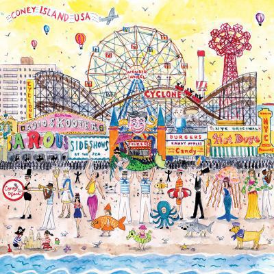 Michael Storrings Summer at the Amusement Park ... 0735343268 Book Cover