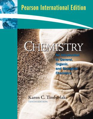 Chemistry: An Introduction to General, Organic ... 0135025982 Book Cover