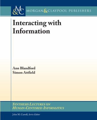 Interacting with Information 1608450260 Book Cover