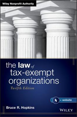 The Law of Tax-Exempt Organizations 1119538041 Book Cover