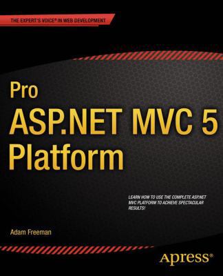 Pro ASP.NET MVC 5 Platform 1430265418 Book Cover