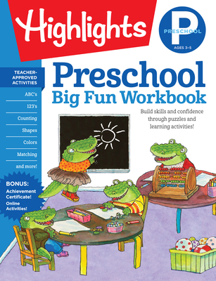 Preschool Big Fun Workbook: 256-Page Preschool ... 1629797626 Book Cover