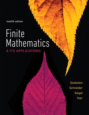 Finite Mathematics & Its Applications 0134437764 Book Cover