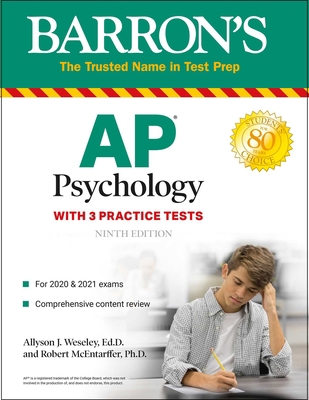AP Psychology: With 3 Practice Tests 1506262082 Book Cover