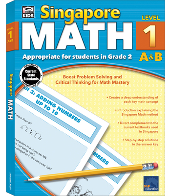 Singapore Math, Grade 2: Volume 22 1483813185 Book Cover