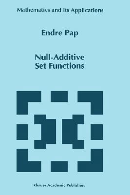 Null-Additive Set Functions 0792336585 Book Cover