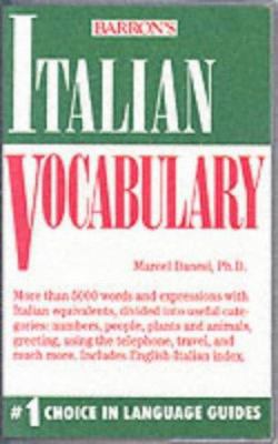 Italian Vocabulary 0812044711 Book Cover