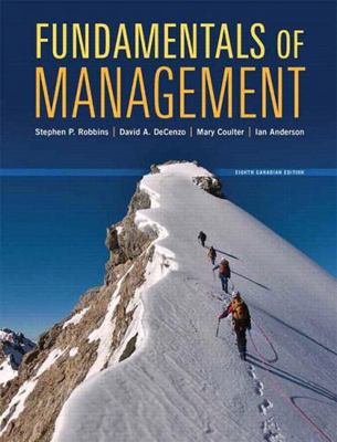 Fundamentals of Management, Eighth Canadian Edi... 0134283597 Book Cover