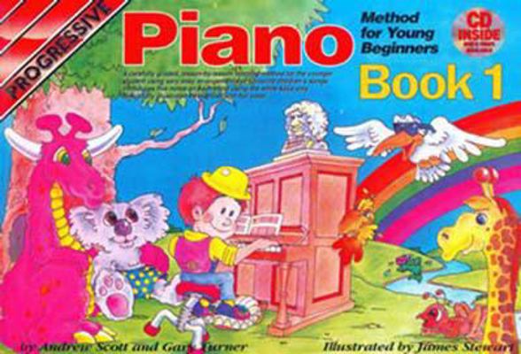 Young Beginner Piano Method Book 1 Bk/CD/DVD [W... 0947183264 Book Cover