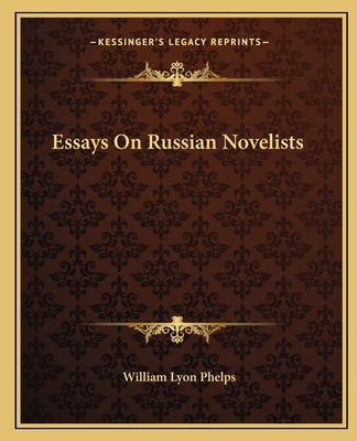 Essays On Russian Novelists 1162661690 Book Cover