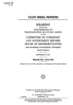 Vacant federal properties: hearing before the S... 1975858611 Book Cover