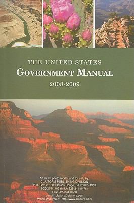 The United States Government Manual 1598044494 Book Cover