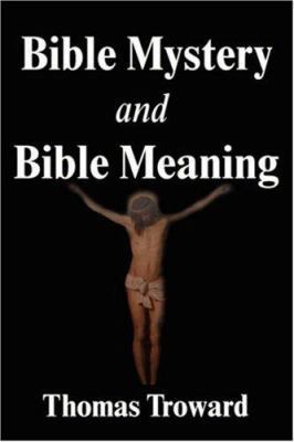 Bible Mystery and Bible Meaning 1599868709 Book Cover