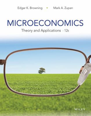Microeconomics: Theory & Applications 1118758870 Book Cover