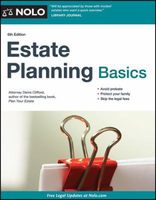 Estate Planning Basics 1413316212 Book Cover