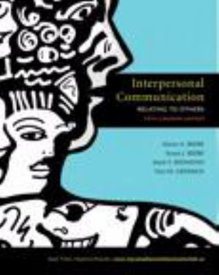 Interpersonal Communication: Relating to Others... 0205716814 Book Cover