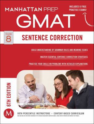 GMAT Sentence Correction 1941234070 Book Cover