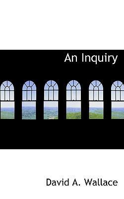An Inquiry 1117537722 Book Cover