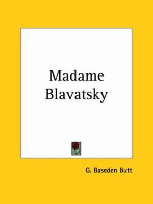 Madame Blavatsky 0766148327 Book Cover