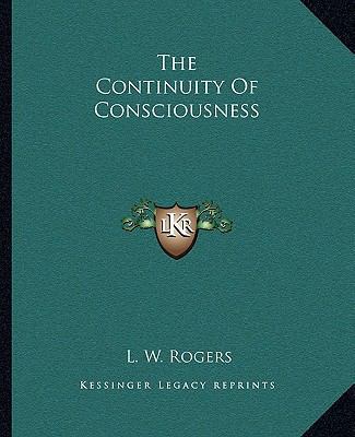 The Continuity Of Consciousness 116284874X Book Cover