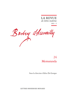 Memoranda [French] 2406112268 Book Cover