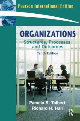 Organizations: Structures, Processes, and Outco... 013609225X Book Cover