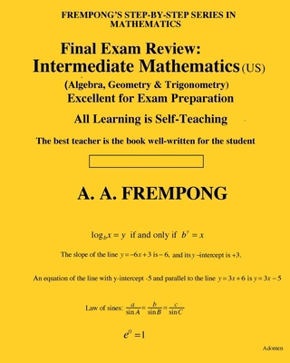 Final Exam Review: Intermediate Mathematics 1946485284 Book Cover