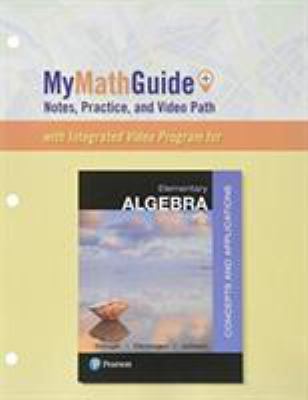 Mymathguide for Elementary Algebra: Concepts an... 0134453328 Book Cover