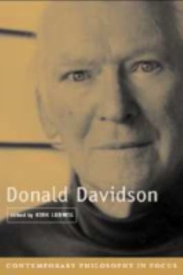 Donald Davidson 0521790433 Book Cover