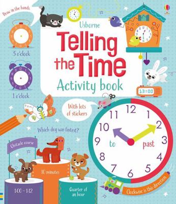 Telling the Time Activity Book (Maths Activity ... 1474917917 Book Cover